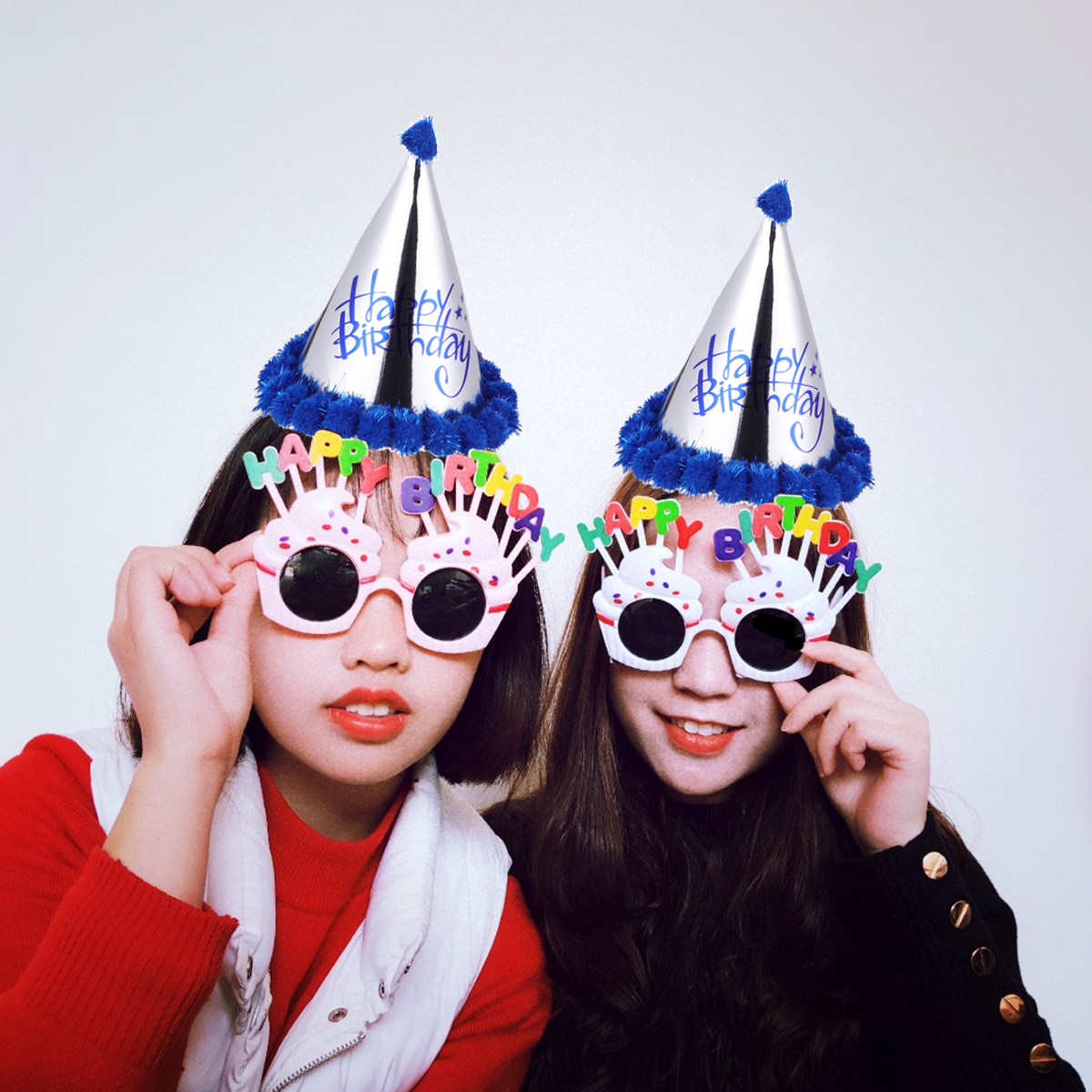 หมวกปาร์ตี้ทรงกรวยสีน้ำเงินเข้ - Party Hat Cone บทวิจารณ์และราคา