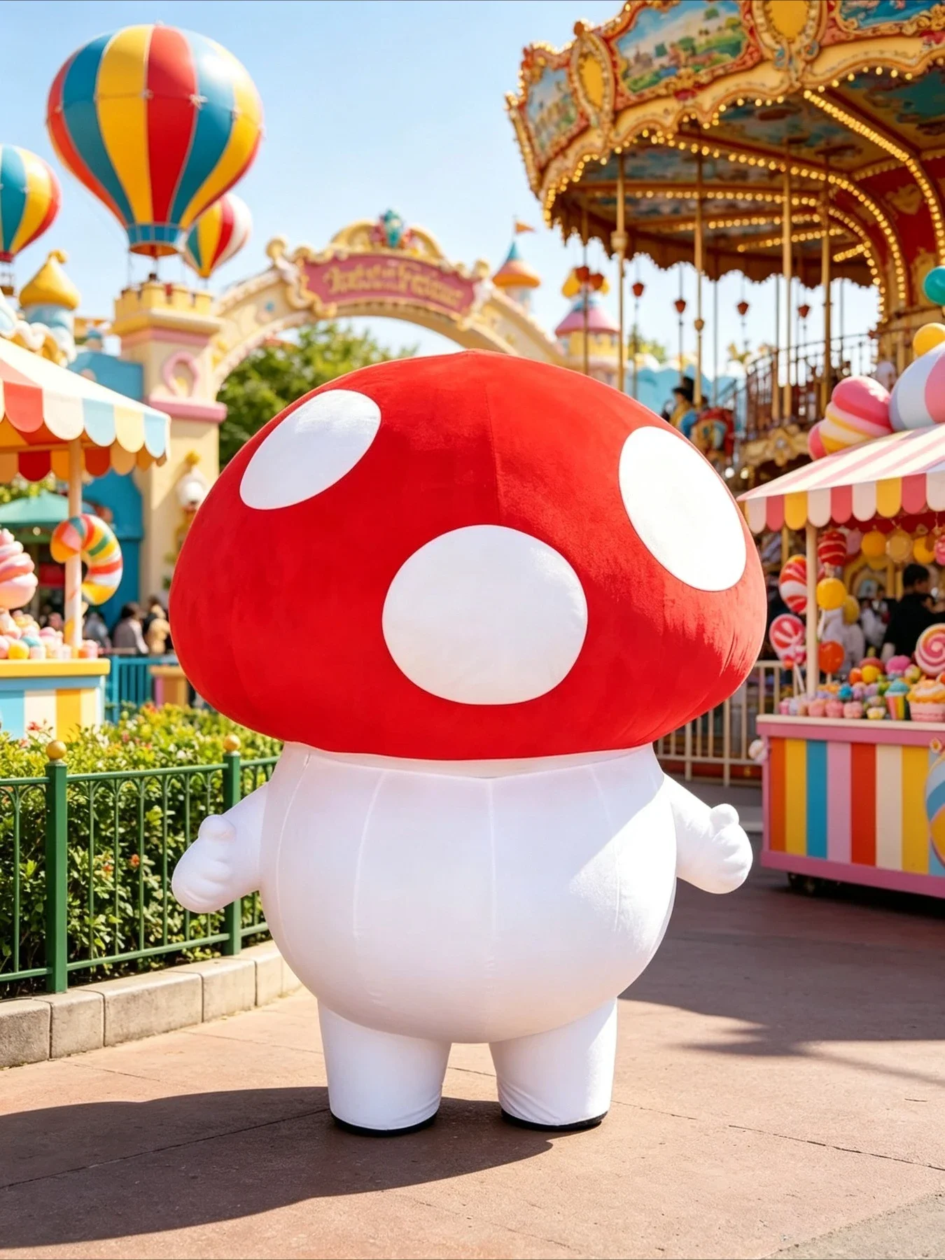 ชุดมาสคอตเห็ดเป่าลม สำหรับผู้ใ - Event Party บทวิจารณ์และราคา