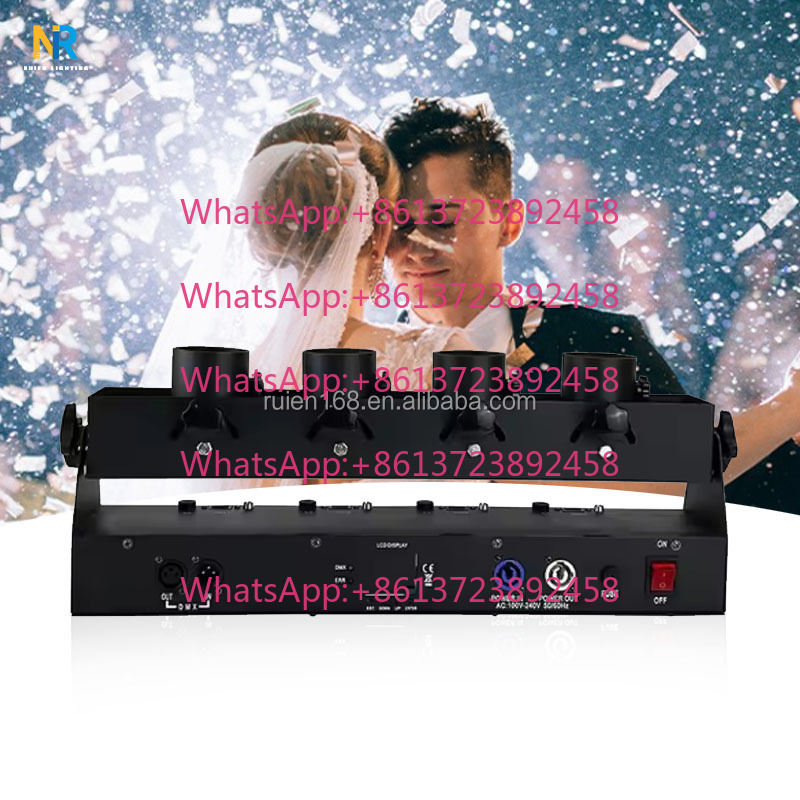 เครื่องยิงกระดาษสี DMX 512 แบบ - Confetti Cannon Tube บทวิจารณ์และราคา