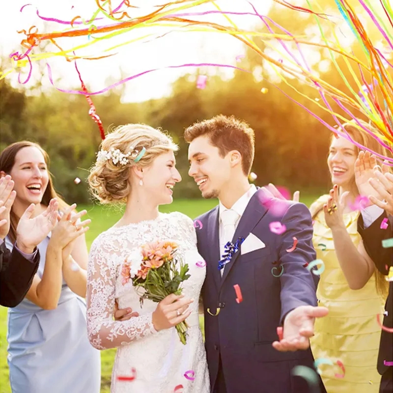 กระดาษโปรยสีขาวจำนวน10แพ็คมือถ - Confetti Cannon Tube บทวิจารณ์และราคา