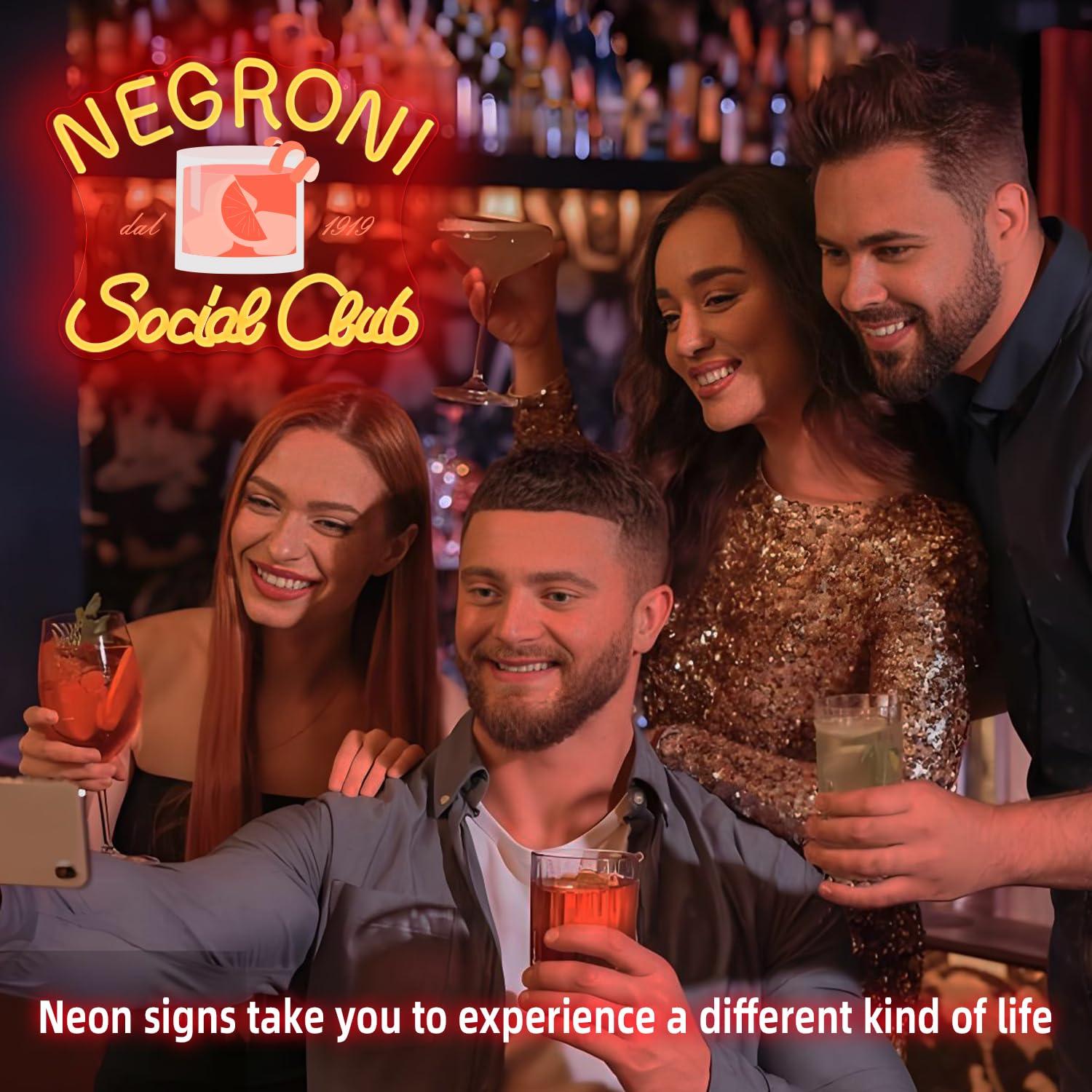 ป้ายไฟนีออน LED ค็อกเทล Negron - Neon Sign Party บทวิจารณ์และราคา